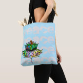 Tote Bag Paix Lotus Fourre-tout (De près)