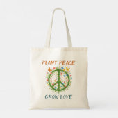 Tote Bag Paix plante (Dos)