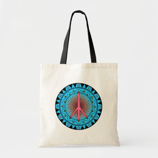 Tote Bag Paix ~ Soleil (Devant)