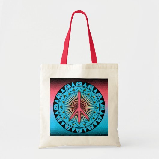 Tote Bag Paix ~ Soleil (Devant)