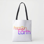 Tote Bag Paix sur Terre (Devant)
