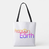 Tote Bag Paix sur Terre (Dos)
