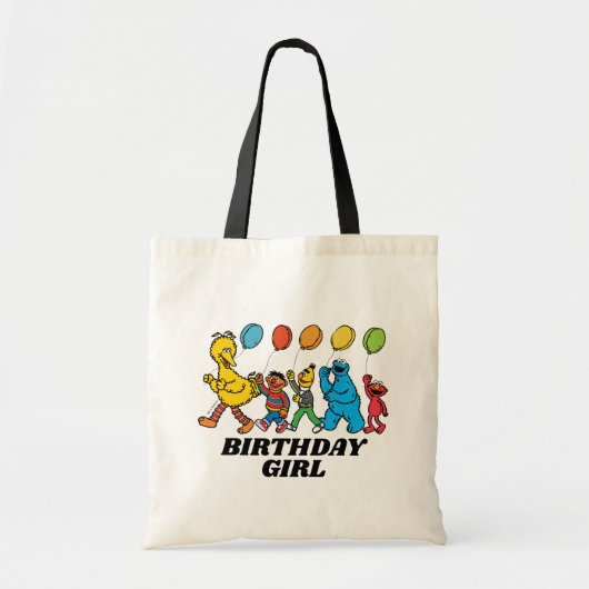 Tote Bag Pal de rue Sésame | Ballons de parti (Devant)