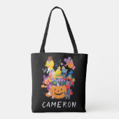 Tote Bag Pal de rue Sésame | Bonne Halloween (Dos)