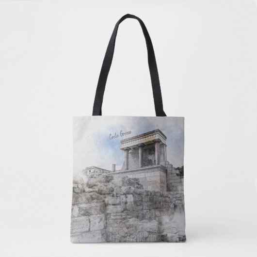 Tote Bag Palais Knossos, Héraklion, Crète, Grèce (Devant)