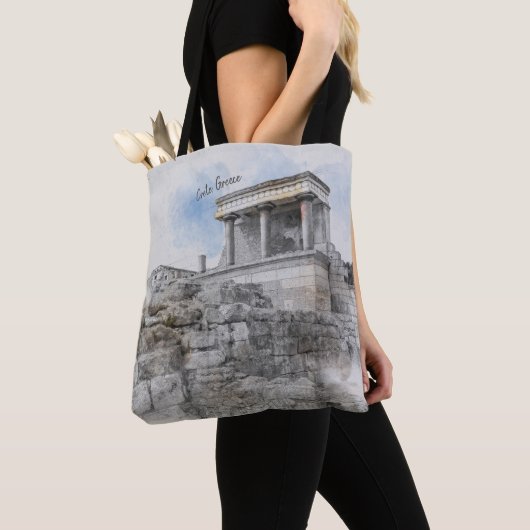 Tote Bag Palais Knossos, Héraklion, Crète, Grèce (De près)