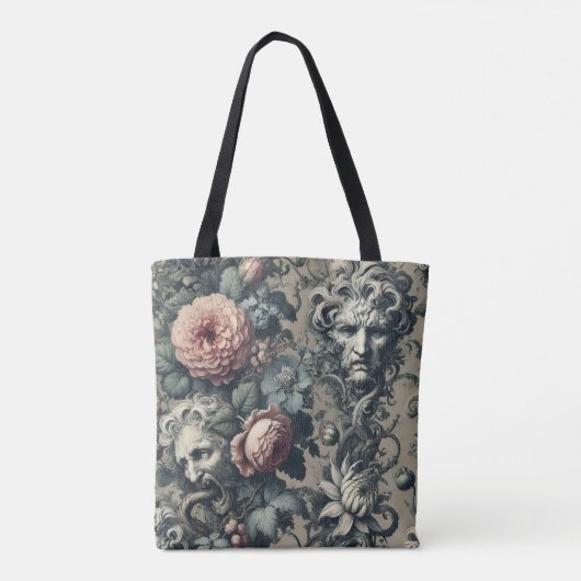 Tote Bag Pale Purge - gothique victorien (Dos)