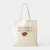 Tote Bag Paléontologue (Dos)