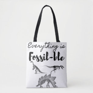 Tote Bag Paléontologue