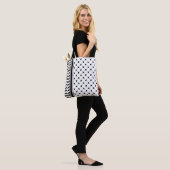 Tote Bag Palestine Keffiyeh Motif Scarf (Sur le modèle)