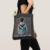 TOTE BAG PALESTINE LIBRE (De près)