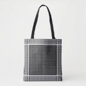 Tote Bag Palestinien Keffiyeh (Devant)