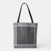Tote Bag Palestinien Keffiyeh (Dos)