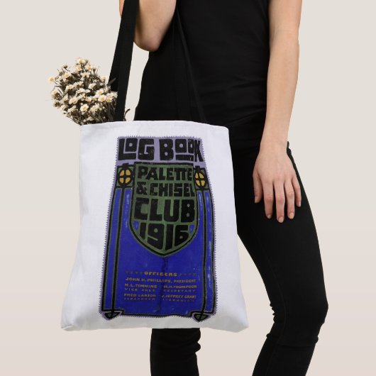 Tote Bag Palette & Chisel 1916 Logbook Fourre-tout (De près)