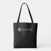 Tote Bag Palette & Chisel Black Logo Fourre-tout (Dos)