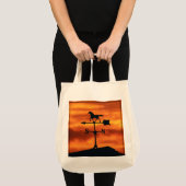 Tote Bag Palette de temps au coucher du soleil (Devant (produit))