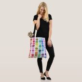 Tote Bag Palette Joyeuse de Couleurs - Été (Sur le modèle)