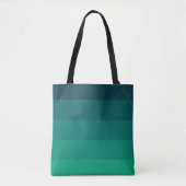 Tote Bag Palette rayures vertes (Devant)