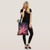 Tote Bag Palette violette de fourre-tout fractée (Sur le modèle)