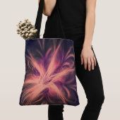 Tote Bag Palette violette de fourre-tout fractée (De près)