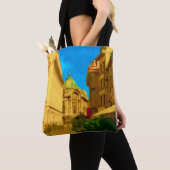 Tote Bag Pallace Bucarest peinture numérique Art Imprimer (De près)