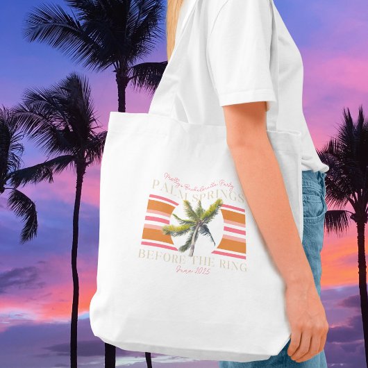 Tote Bag Palm Springs avant l'Alliance – Bachelorette Rétro