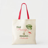 Tote Bag Palm Springs Dernière Flamingle Bachelorette Party (Devant)