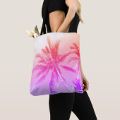 Tote Bag Palm Tree Beach Fourre-tout (De près)