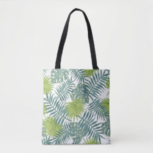 Tote Bag Palm Tree Fronds Peinture hawaïenne