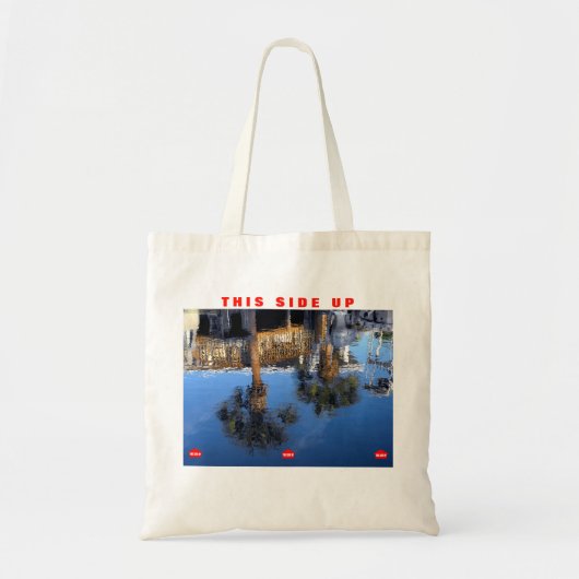 Tote Bag Palm Trees Reflection (Devant)