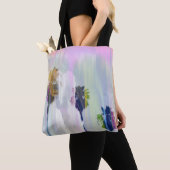 Tote Bag Palmes de forêt tropicale n° 2" (De près)