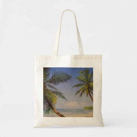 Tote Bag Palmier élégant (Devant)