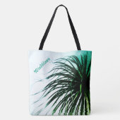 Tote Bag Palmier soufflé Tropical Chic (Dos)