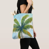 Tote Bag Palmier Tropical Beach par beau temps (De près)