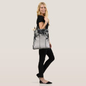 TOTE BAG PALMIER TROPICAL SUR LA PLAGE (Sur le modèle)