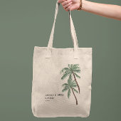 Tote Bag Palmiers minimalistes