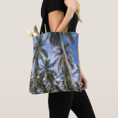 Tote Bag Palmiers tropicaux. Mesdames (De près)