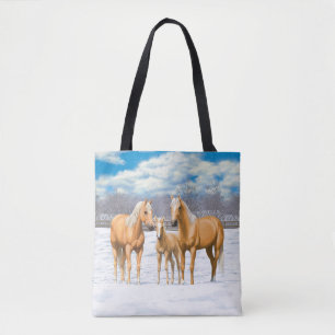 Tote Bag Palomino Quarter Horses