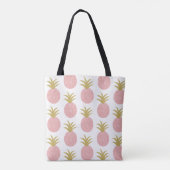 Tote Bag Pamplemousse Pailleté Rose Monogrammé (Dos)