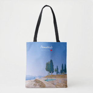 Tote Bag Pamukkale, Turquie - Piscines thermales