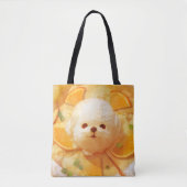 Tote Bag Pancake hollandais bébé avec crème glacée de chien (Devant)