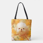 Tote Bag Pancake hollandais bébé avec crème glacée de chien (Dos)
