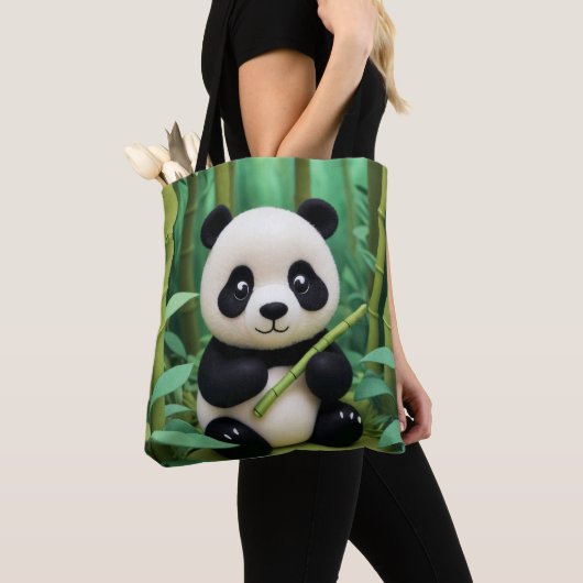 Tote Bag Panda (De près)