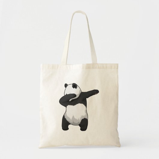 Tote Bag Panda à Hip hop Dance Dab (Devant)