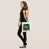 Tote Bag Panda après la nuit (Devant (modèle))