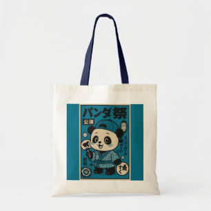 Tote Bag Panda après la nuit