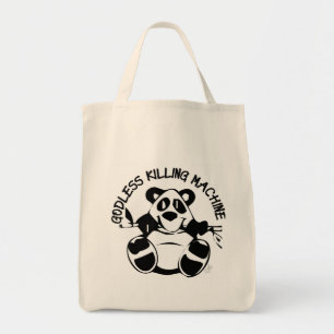 TOTE BAG PANDA ATHÉE DE MACHINE DE MASSACRE