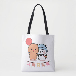 Tote Bag PANDA BEAR, bubu et dudu câlin