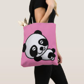 TOTE BAG PANDA BEAR TOTES (De près)