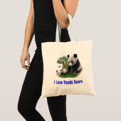 Tote Bag panda beras (Devant (produit))